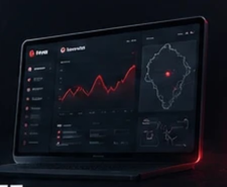 Panel de monitoreo Hive en laptop